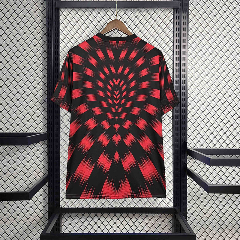CAMISA DO FLAMENGO 25/26 VERMELHO E PRETO TREINO