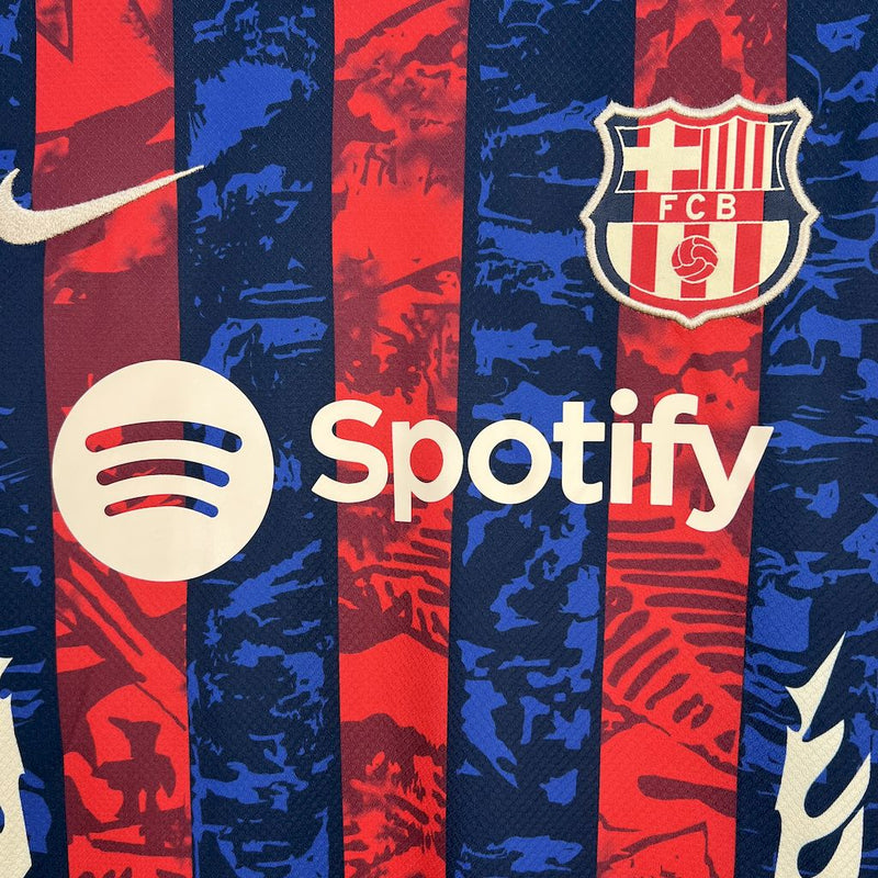 CAMISA DO BARCELONA 25/26 MULTICOLOR EDIÇÃO ESPECIAL