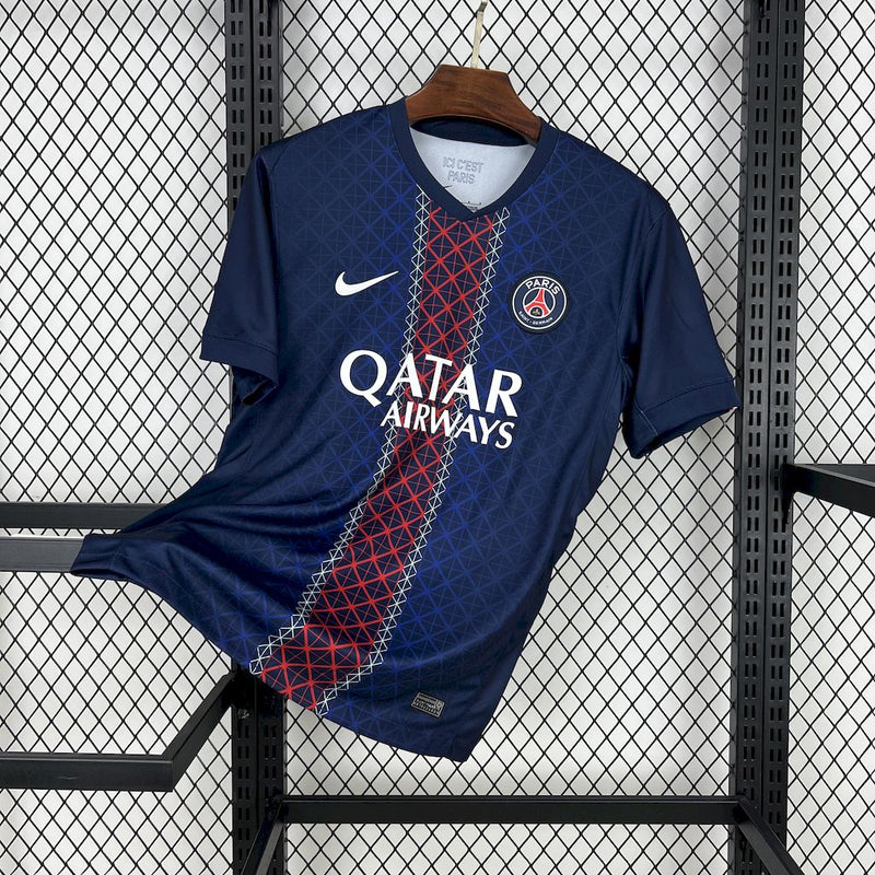 CAMISA DO PSG 25/26 AZUL EDIÇÃO ESPECIAL