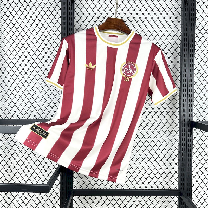 CAMISA DO NURENBERG 25/26 VERMELHO E BRANCO