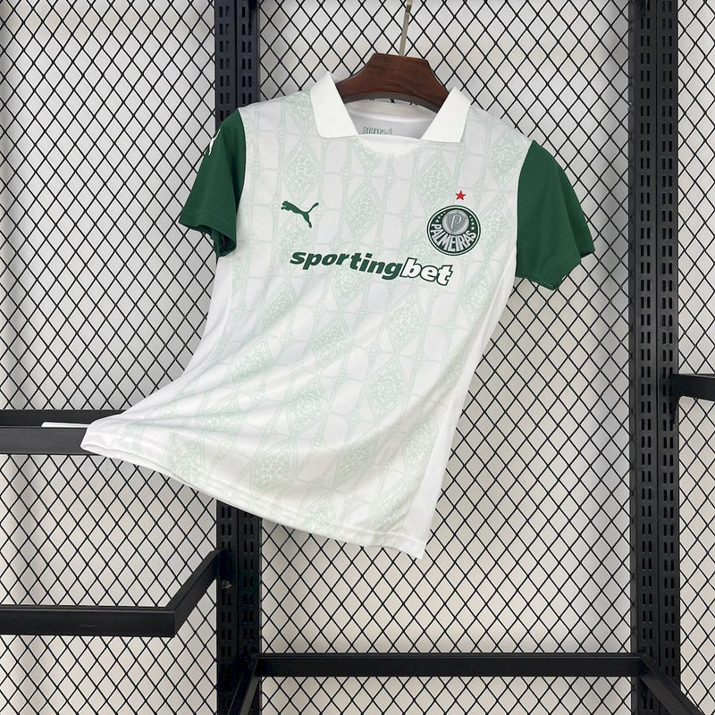 CAMISA FEMININA DO PALMEIRAS 25/26 BRANCO