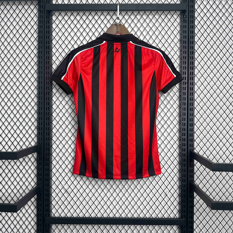 CAMISA FEMININA DO VITORIA 25/26 PRETO E VERMELHO