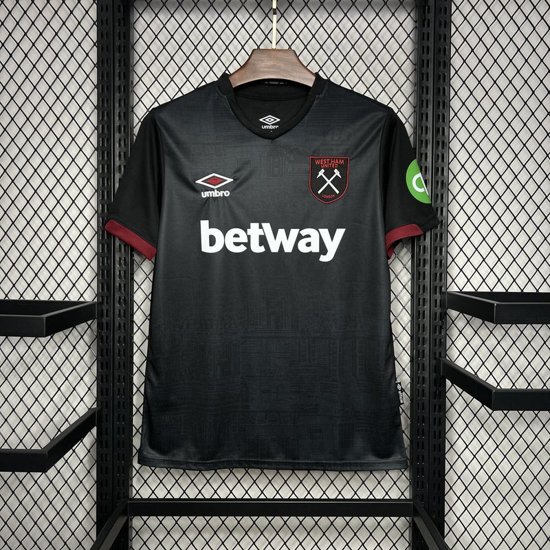CAMISA DO WEST HAM 25/26 PRETO