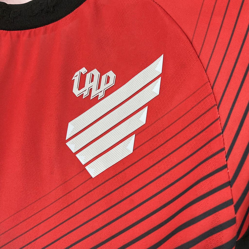 CAMISA DO ATLETICO PARANAENSE 25/26 VERMELHO E PRETO
