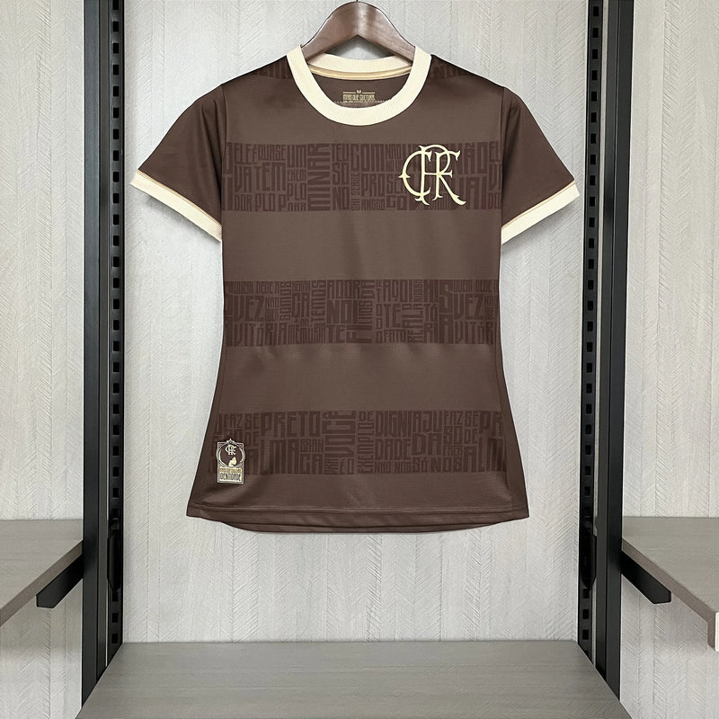 Camisa Flamengo Identidade 24/25 - Torcedor Feminina Lançamento