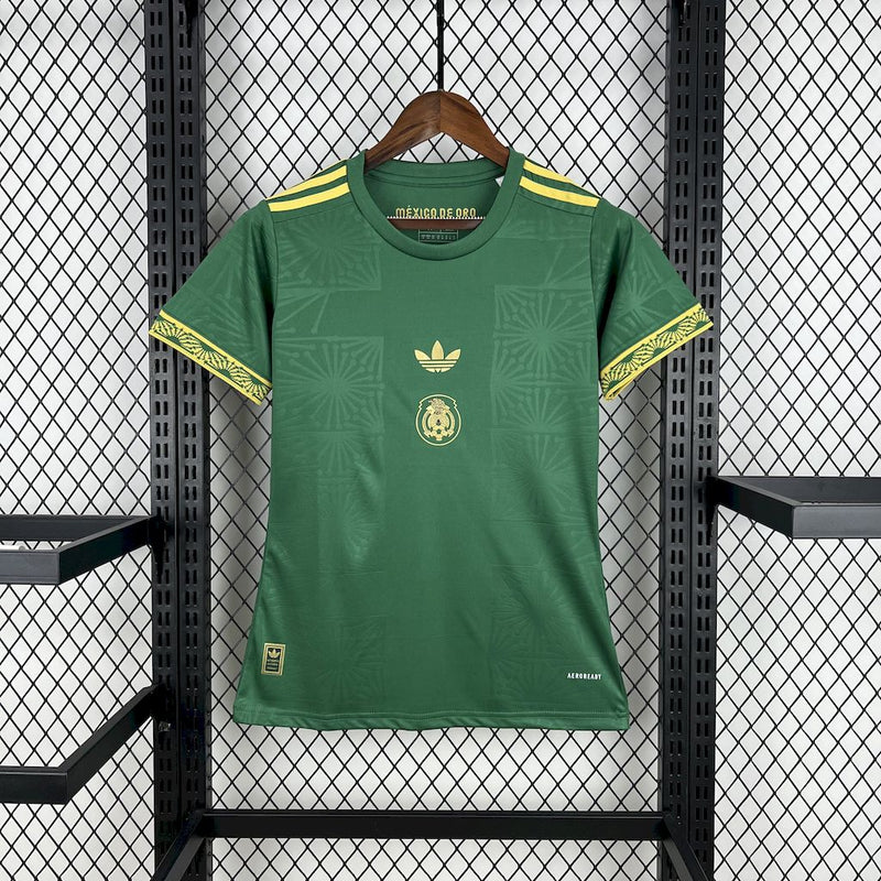 CAMISA FEMININA DO MEXICO 25/26 VERDE