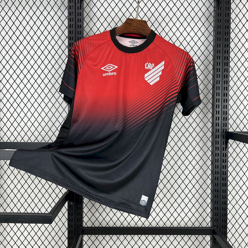 CAMISA DO ATLETICO PARANAENSE 25/26 VERMELHO E PRETO