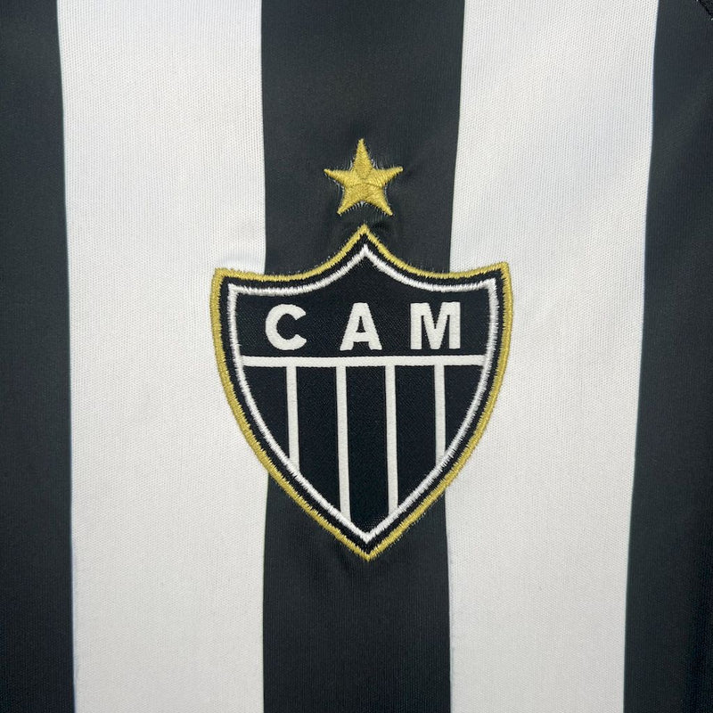 CAMISA FEMININA DO ATLETICO MINEIRO 25/26 PRETO E BRANCO