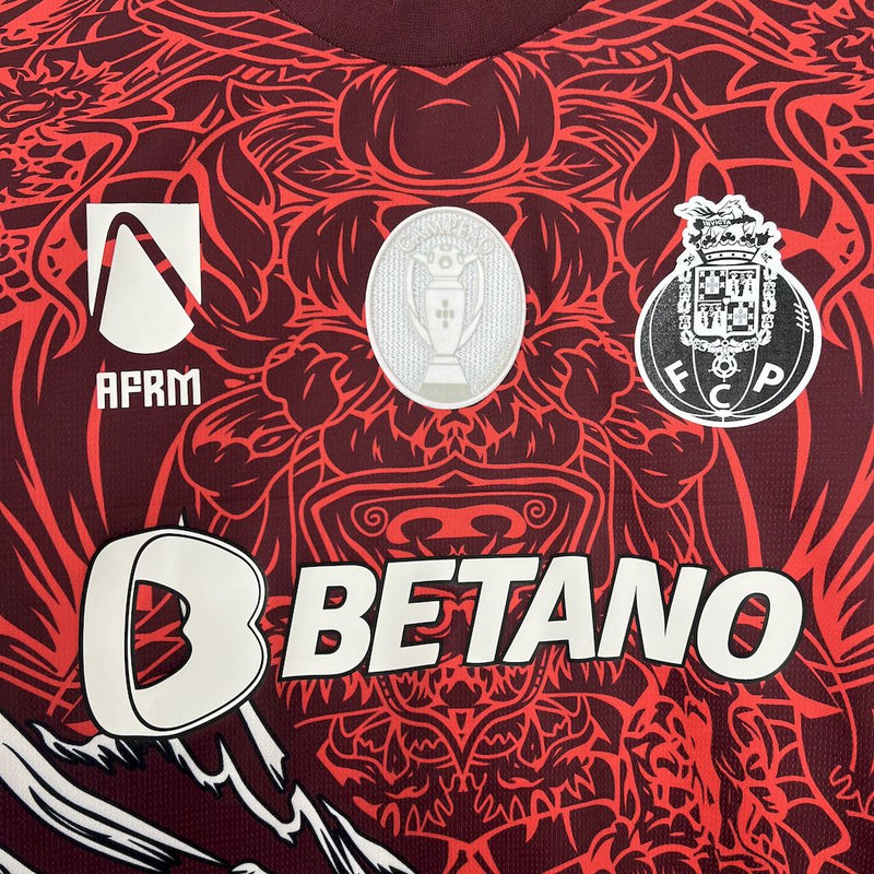 CAMISA DO PORTO 25/26 VERMELHO DRAGON