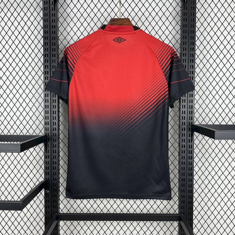CAMISA DO ATLETICO PARANAENSE 25/26 VERMELHO E PRETO