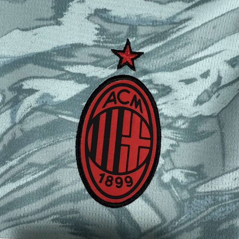 CAMISA DO MILAN 25/26 VERDE EDIÇÃO ESPECIAL