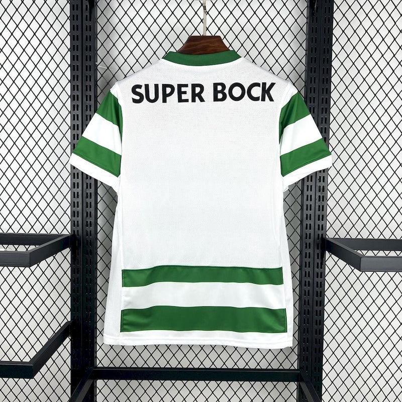 CAMISA DO SPORTING 25/26 VERDE E BRANCO