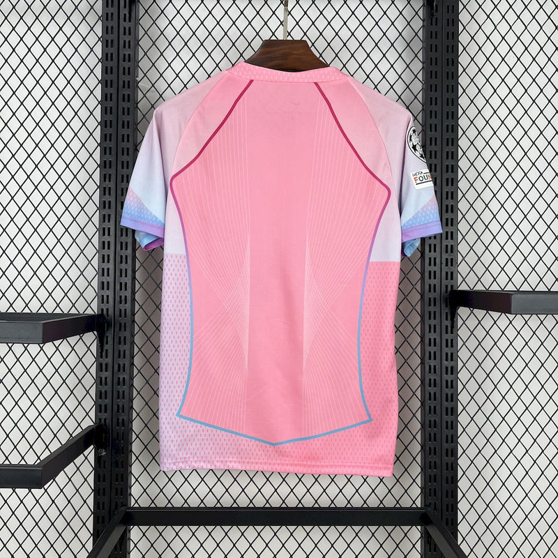 CAMISA DO BARCELONA 25/26 PINK EDIÇÃO ESPECIAL