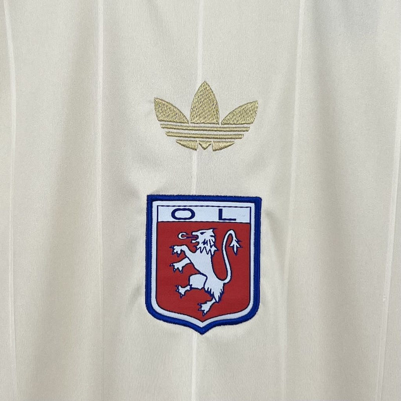 CAMISA DO LYON 25/26 BEGE