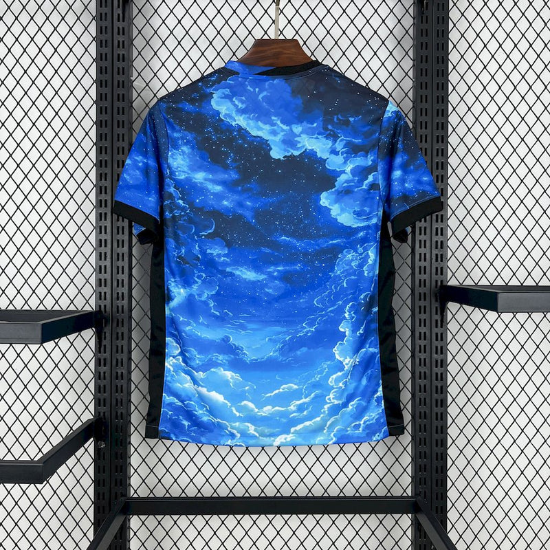 CAMISA DO PSG 25/26 AZUL EDIÇÃO ESPECIAL
