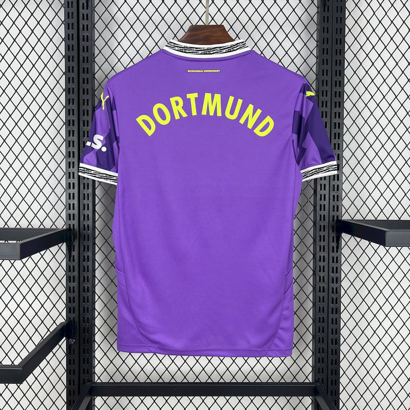 CAMISA DO BORUSSIA DORTMUND 25/26 ROXO GOLEIRO