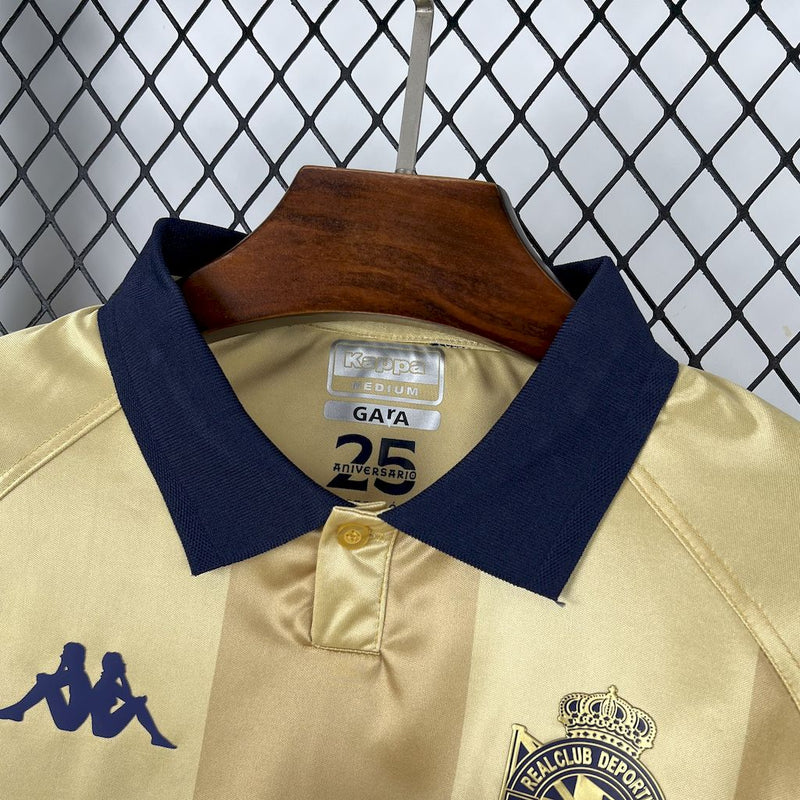 CAMISA DO DEPORTIVO LA CORUNA 25/26 DOURADO