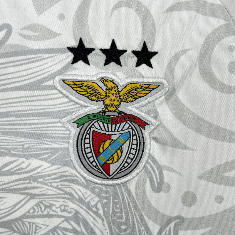 CAMISA DO BENFICA 25/26 BRANCO CONCEITO
