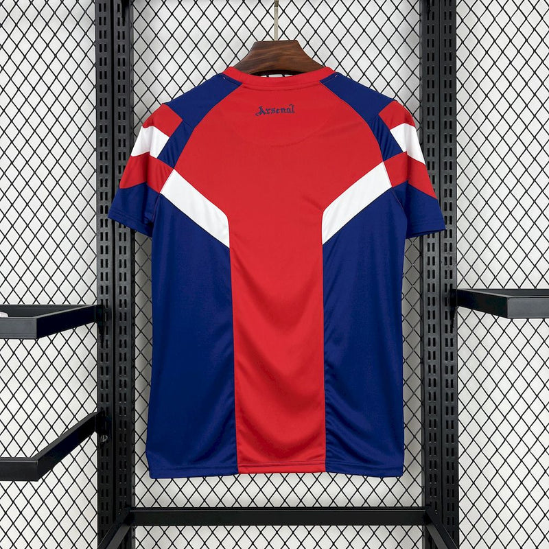 CAMISA DO ARSENAL 25/26 VERMELHO E AZUL