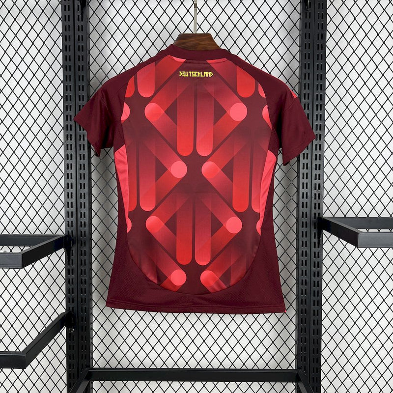 CAMISA FEMININA DA ALEMANHA 25/26 VERMELHO