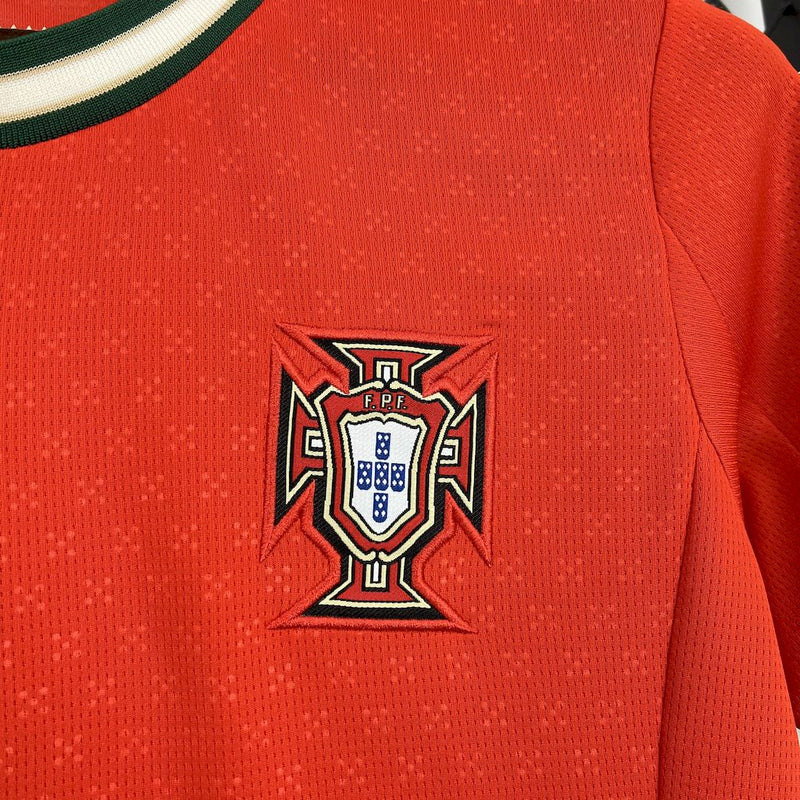 CAMISA FEMININA DE PORTUGAL 25/26 VERMELHO
