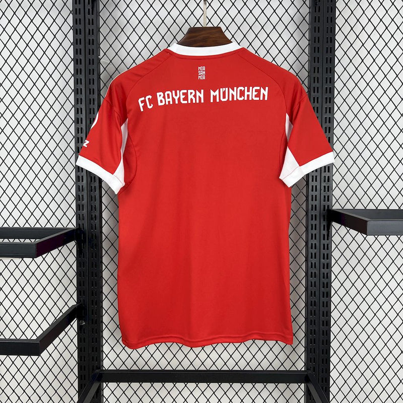 CAMISA DO BAYERN MUNICH 25/26 VERMELGO E BRANCO