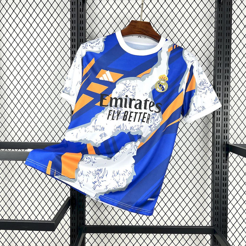 CAMISA DO REAL MADRID 25/26 MULTICOLOR EDIÇÃO ESPECIAL