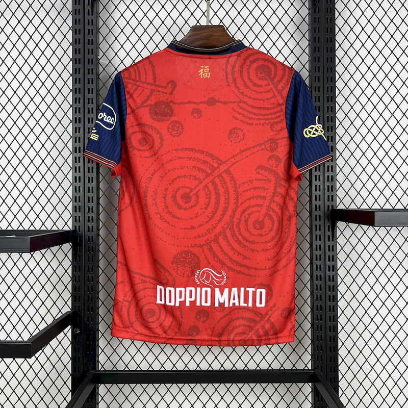CAMISA DO CAGLIARI 25/26 VERMELHO