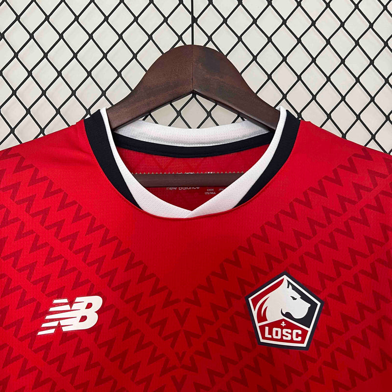 CAMISA DO LILLE 25/26 VERMELHO