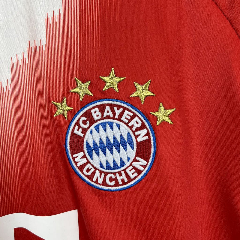 CAMISA DO BAYERN MUNICH 25/26 VERMELGO E BRANCO