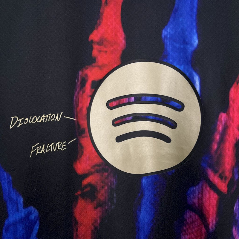 CAMISA DO BARCELONA 25/26 PRETO EDIÇÃO ESPECIAL