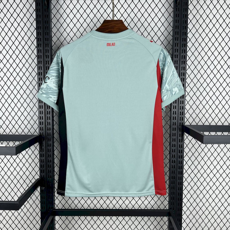 CAMISA DO MILAN 25/26 VERDE EDIÇÃO ESPECIAL