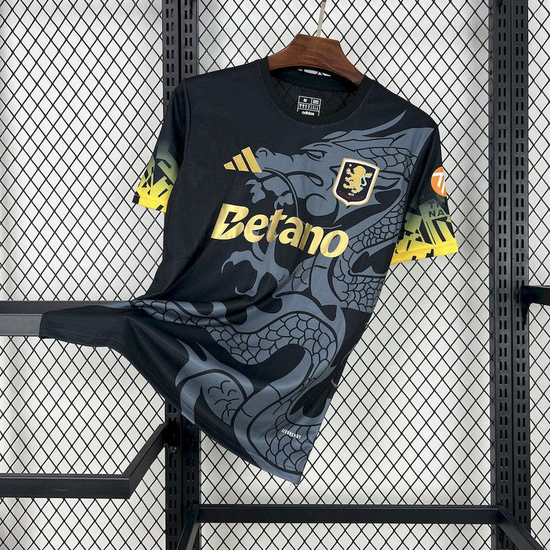 CAMISA DO ASTON VILLA 25/26 PRETO
