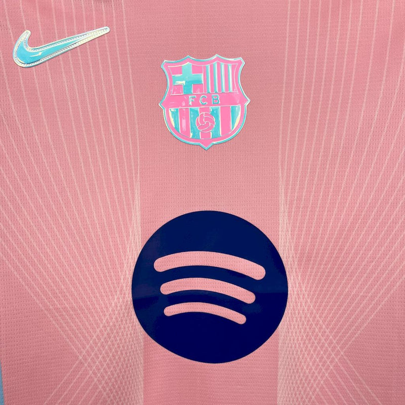 CAMISA DO BARCELONA 25/26 PINK EDIÇÃO ESPECIAL