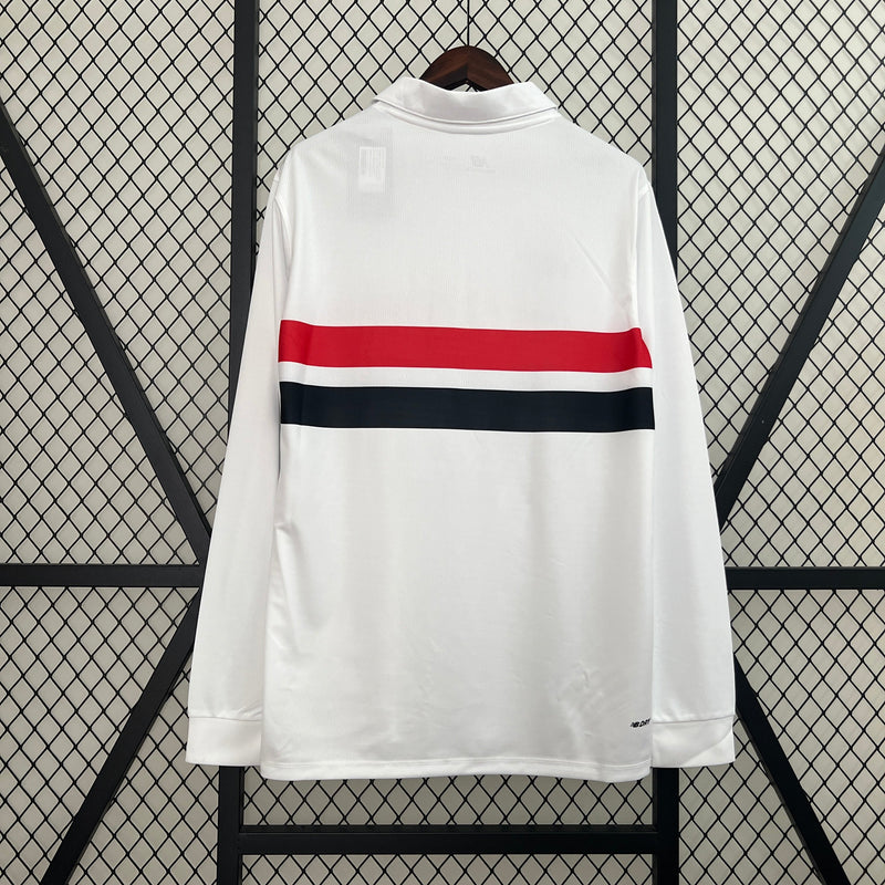 CAMISA MANGA LONGA DO SÃO PAULO 24/25 BRANCO