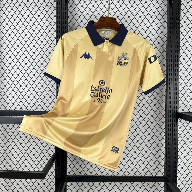 CAMISA DO DEPORTIVO LA CORUNA 25/26 DOURADO
