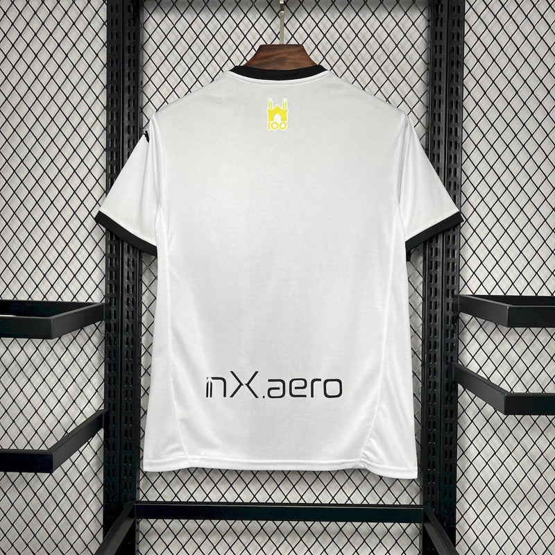 CAMISA DO PARMA 25/26 BRANCO E PRETO