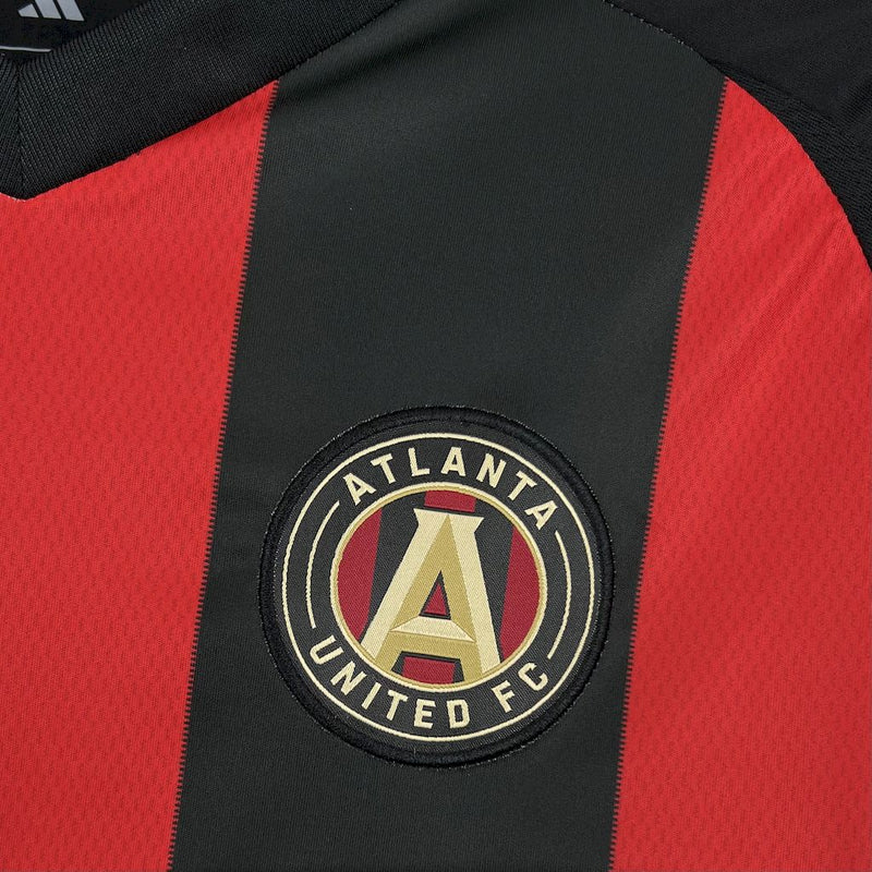 CAMISA DO ATALANTA 25/26 VERMELHO E PRETO