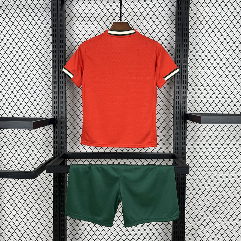CONJUNTO INFANTIL DE PORTUGAL 25/26 VERMELHO E VERDE